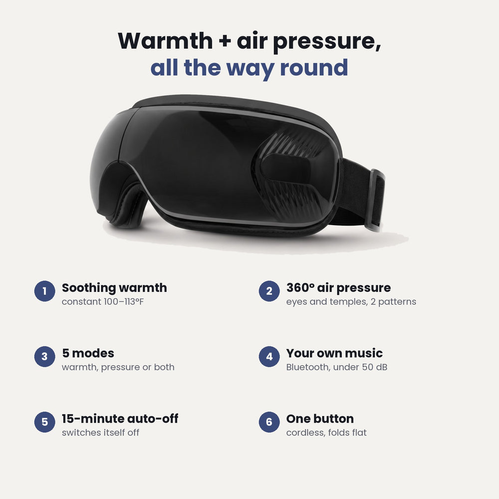 How DVALA works: warmth, 360 degree air pressure, 5 modes, Bluetooth music