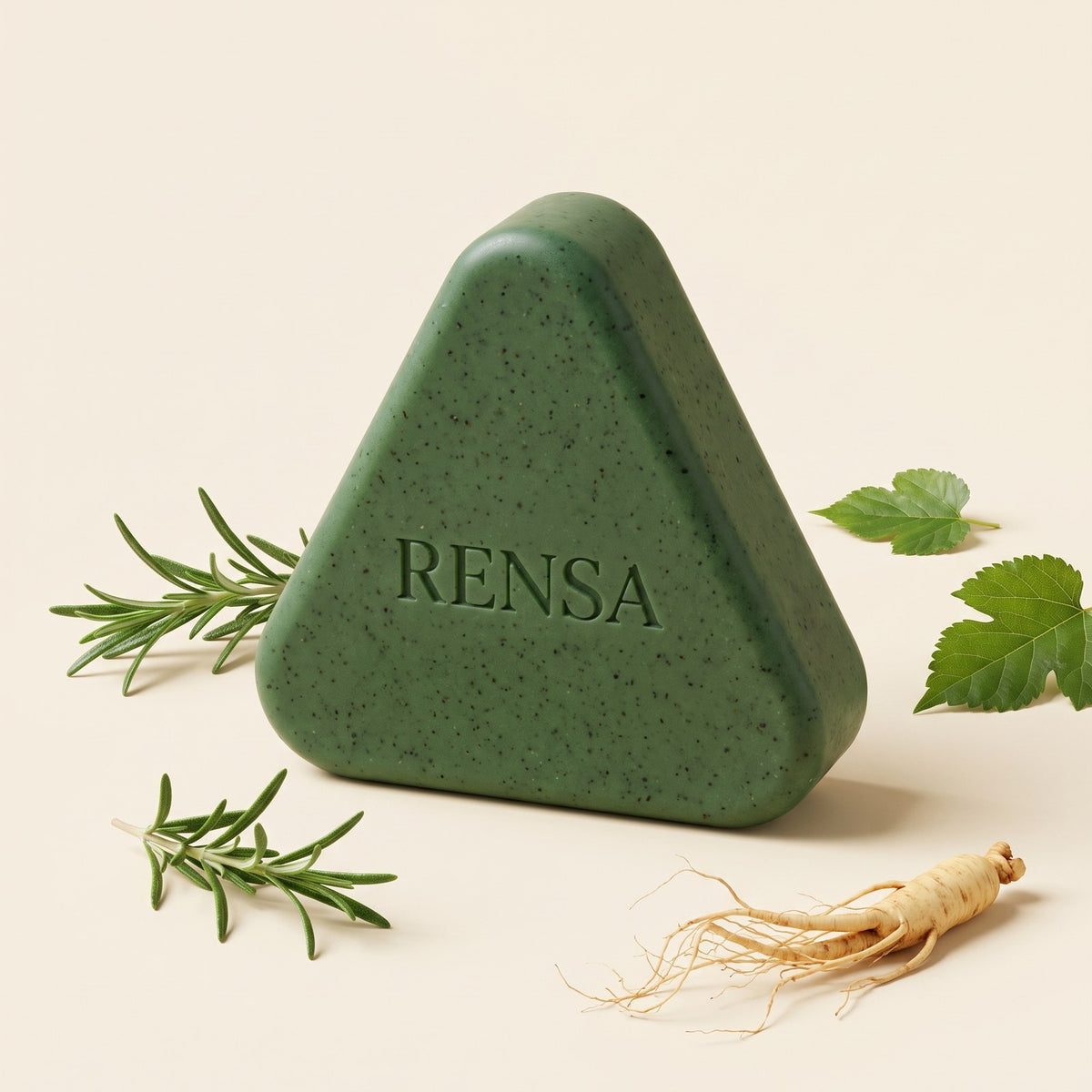 RENSA Scalp Revival Bar in Forest Green