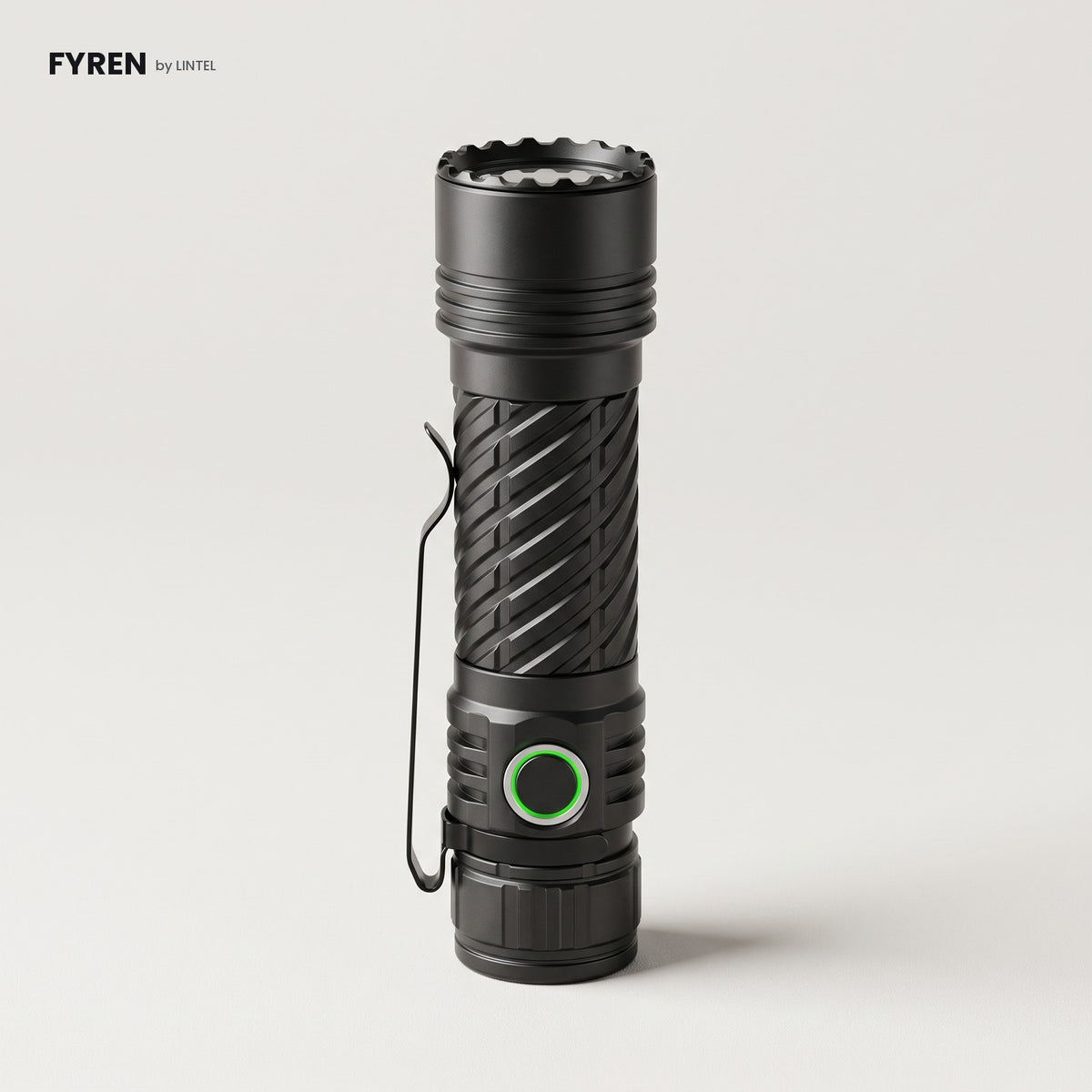 FYREN pocket flashlight in black