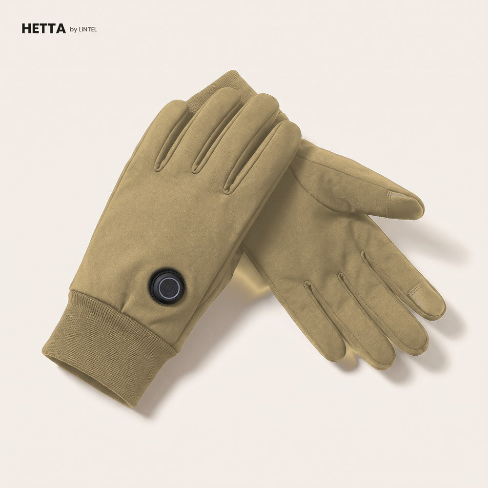 HETTA rechargeable heated gloves, Khaki