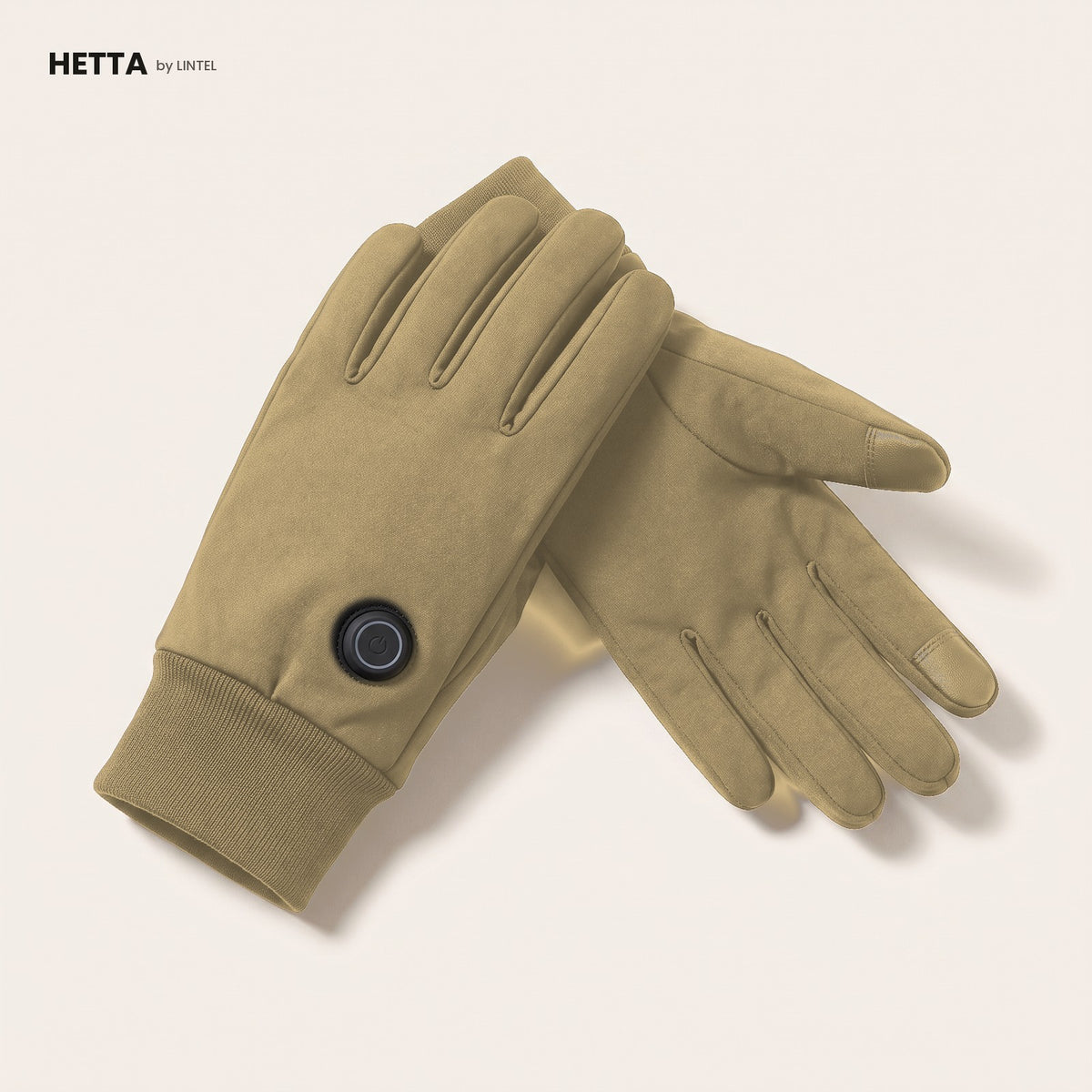 HETTA rechargeable heated gloves, Khaki