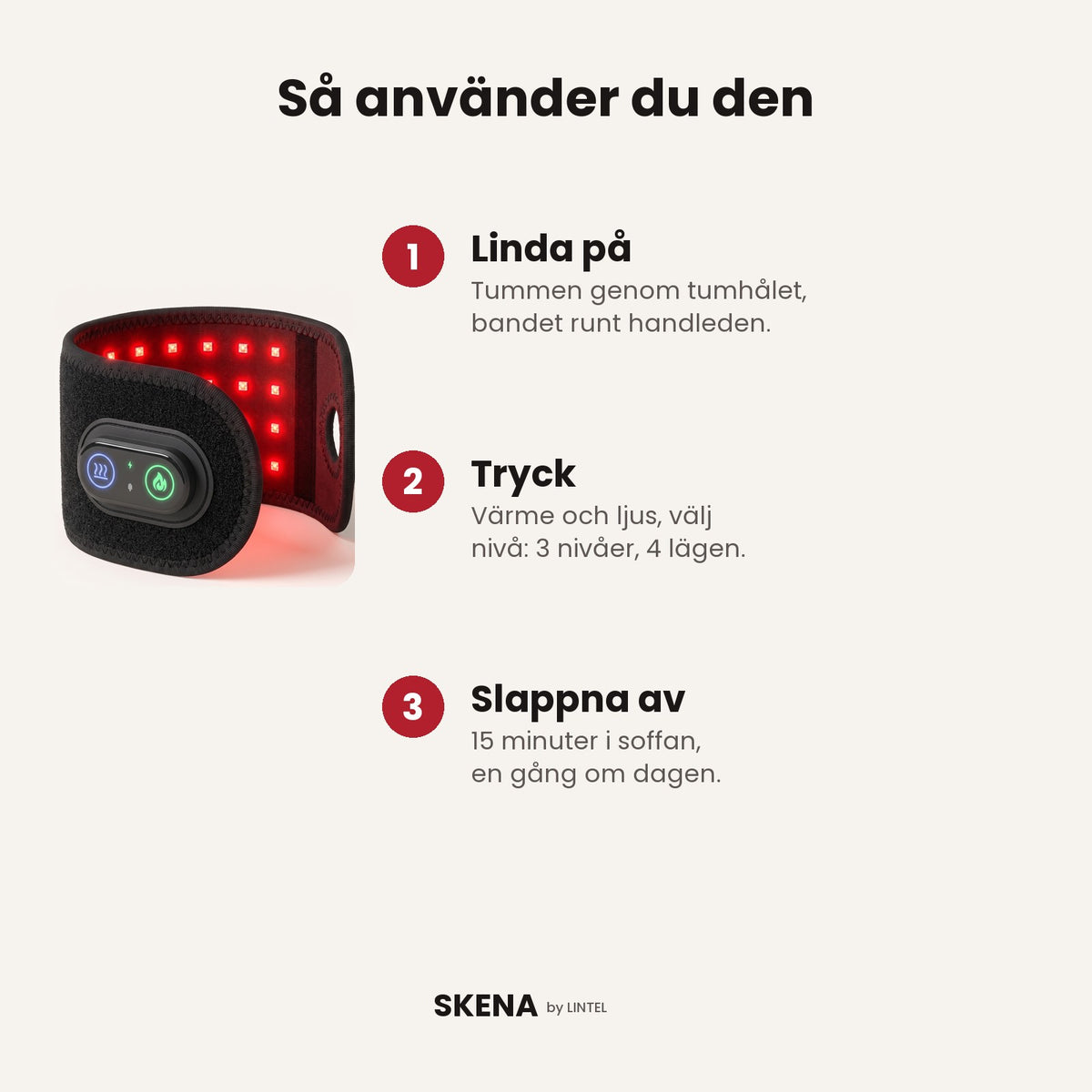Så använder du SKENA i 3 steg