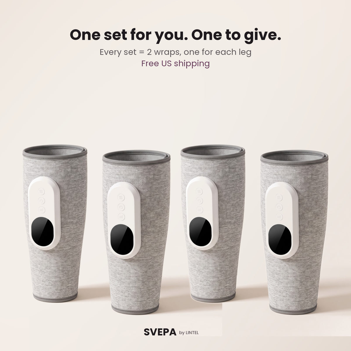 Two SVEPA sets, four wraps